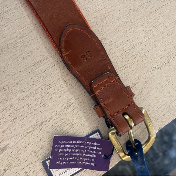 NWT Smathers + Branson Boys' University of Texas Needlepoint Belt - Picture 5 of 6